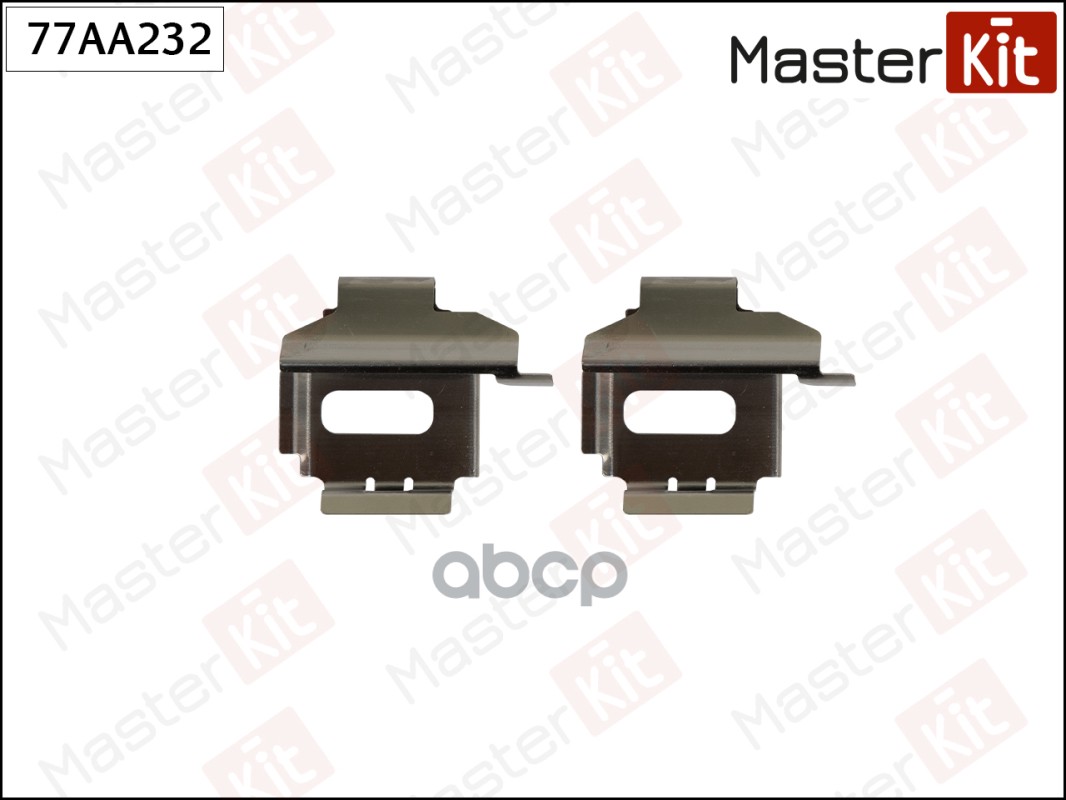 Комплект установочный тормозных колодок MB Sprinter(901,902,903,904) 95-06 MasterKit арт. 77AA232