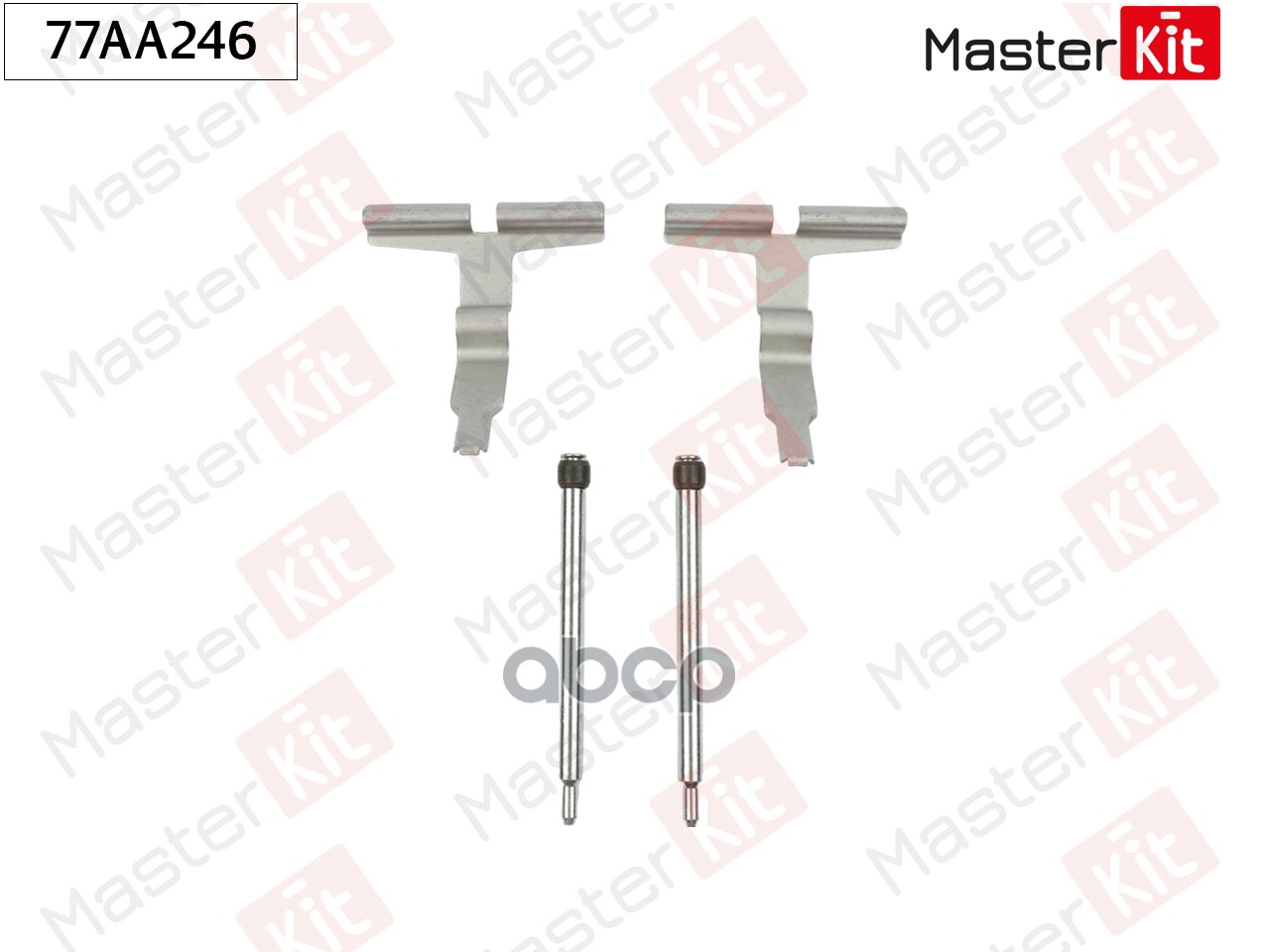 Комплект установочный тормозных колодок Mercedes-Benz CLC-CLASS (CL203) 20 77AA246 MasterKit арт. 77AA246