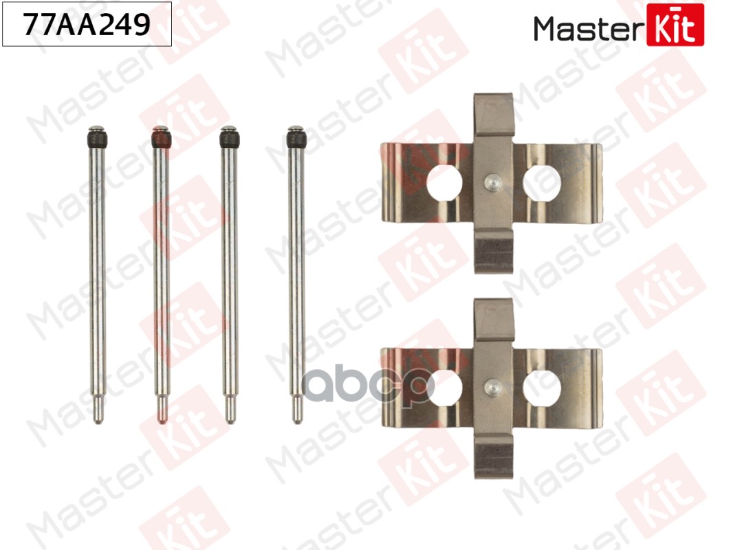 Комплект установочный тормозных колодок Mercedes-Benz S-CLASS (W140) 1991 - 1998 77AA249 MasterKit арт. 77AA249