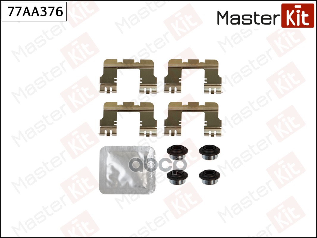 Комплект установочный тормозных колодок Chrysler 300 C(LX,LE) 04- MasterKit арт. 77AA376