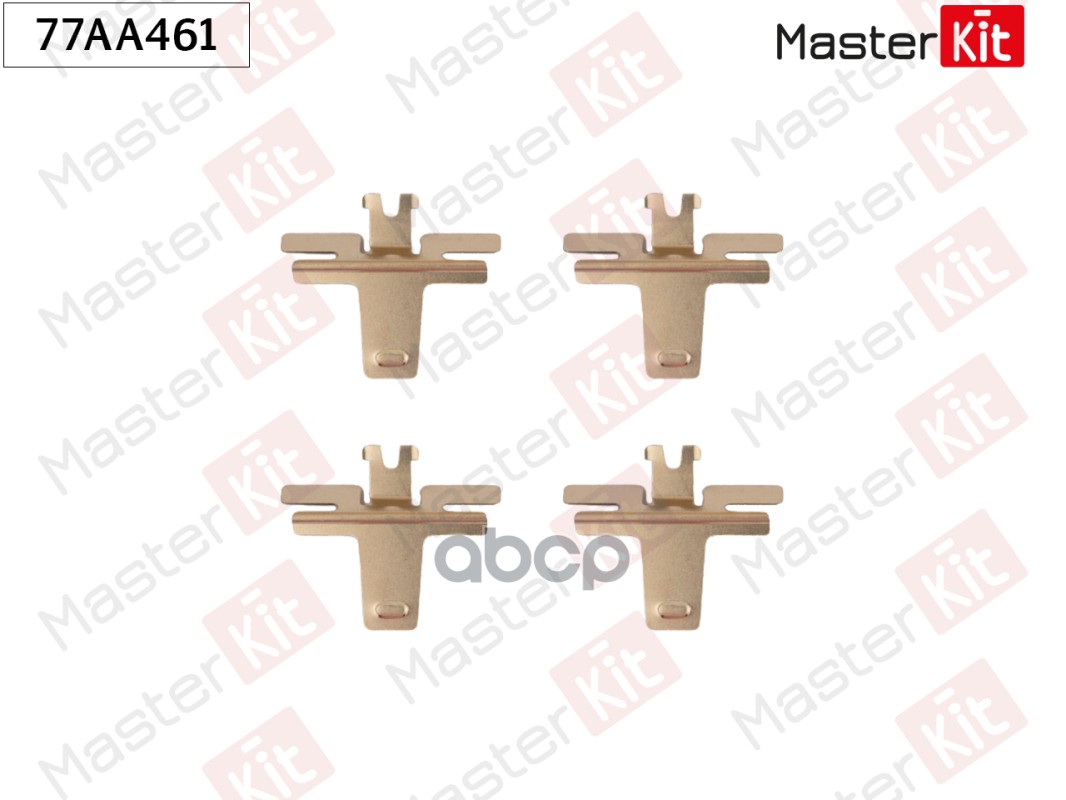 Комплект установочный тормозных колодок Chevrolet Epica(KL1_),Evanda 05- MasterKit арт. 77AA461