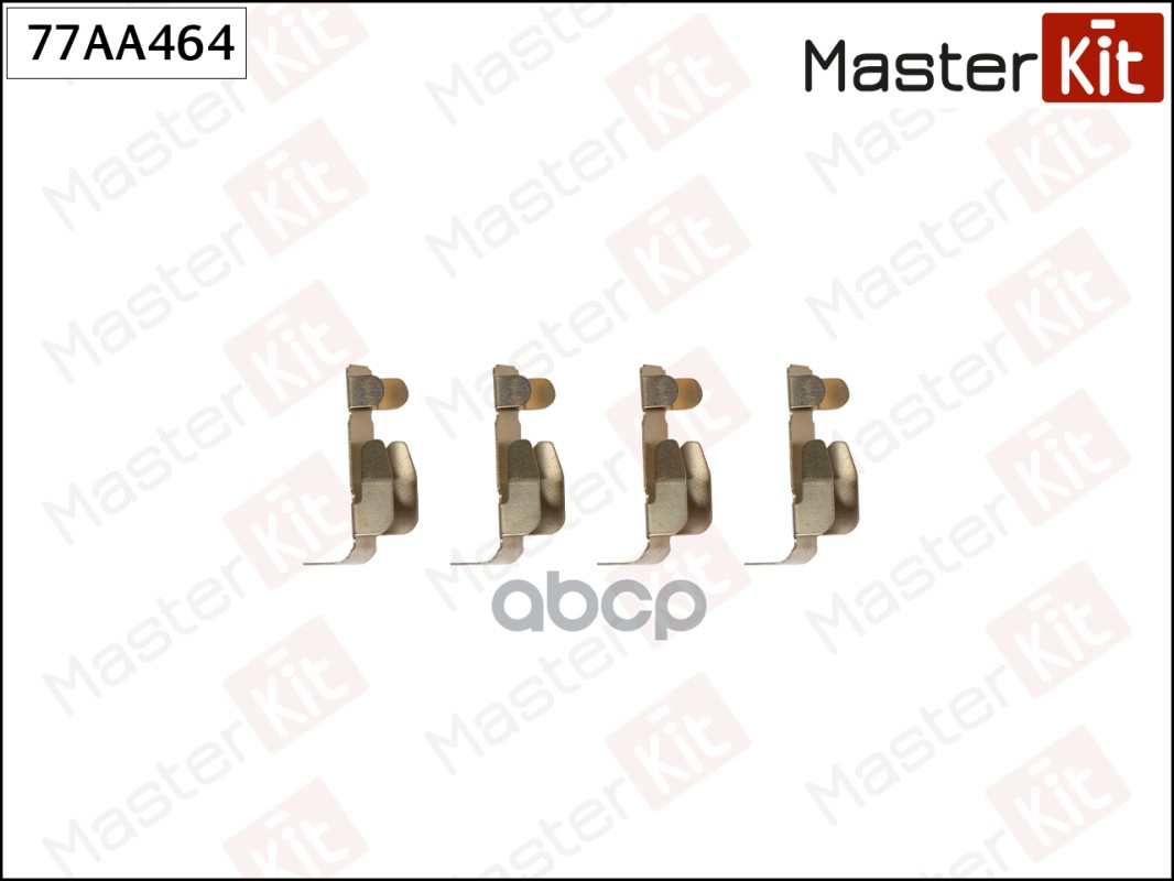 Комплект Установочный Тормозных Колодок Daihatsu Applause Ii  (A101) 1997 - 2000 77Aa464 MasterKit арт. 77AA464