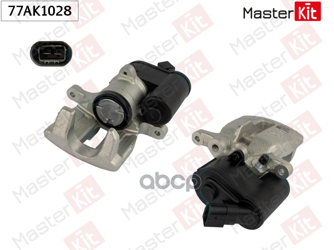 Тормозной суппорт зад. лев. Audi A6 (4F2, C6) 2004 - 2011 77AK1028 MasterKit арт. 77AK1028