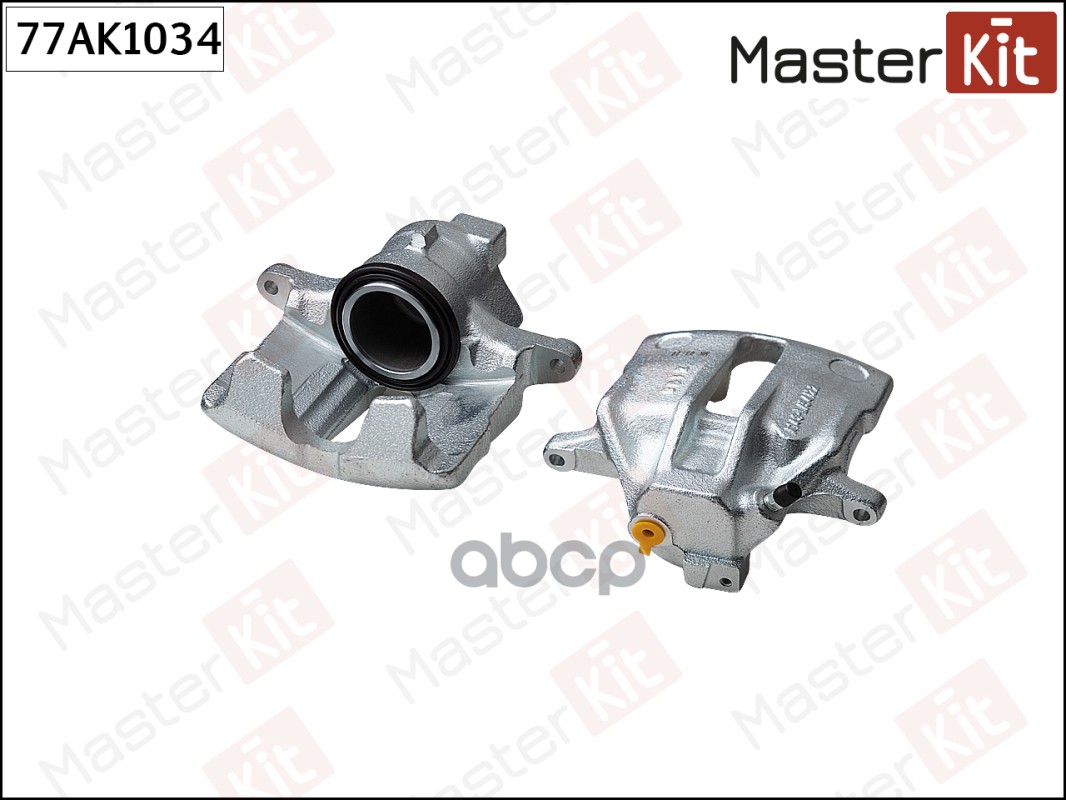 Суппорт тормозной передний левый Audi A4 (8EC, B7) 2004-2008, Volkswagen PASSAT (3B2) 1996-2001 77AK1034 MasterKit арт. 77AK1034