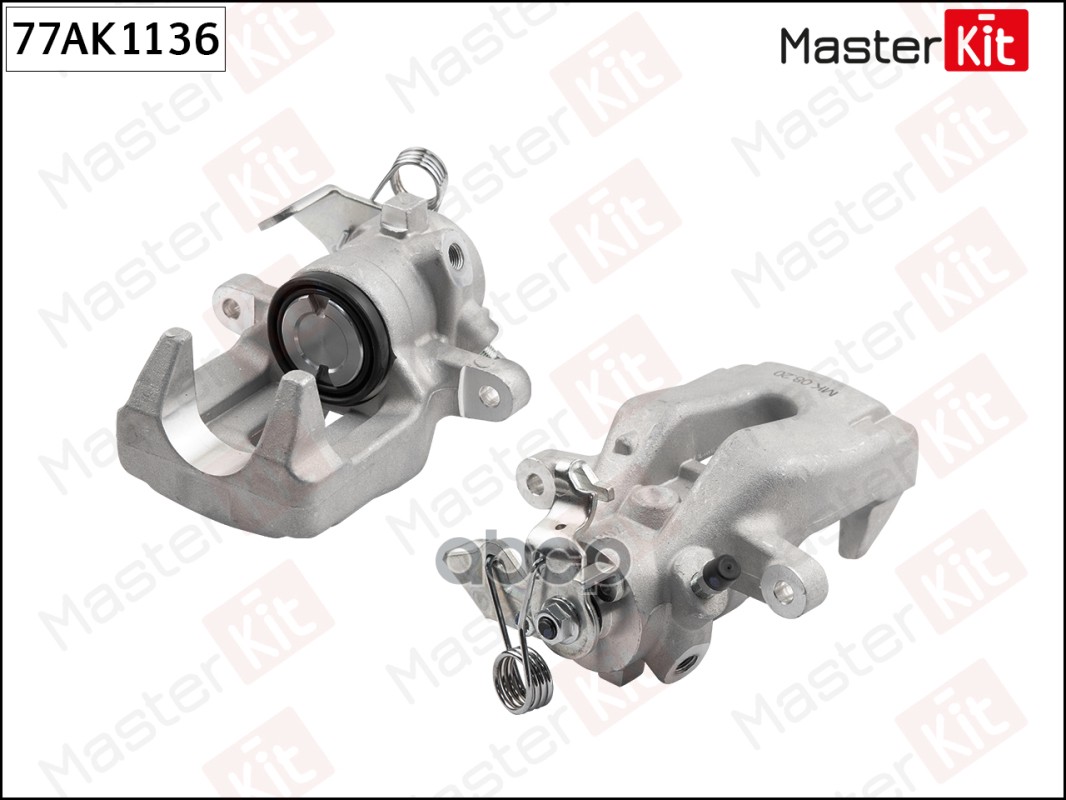 Суппорт тормозной  зад. лев. Citroen C3 I II 2002 -, DS3 2009 - 2015, Peugeot 207 SW (WK_)  77AK1136 MASTERKIT MasterKit арт....