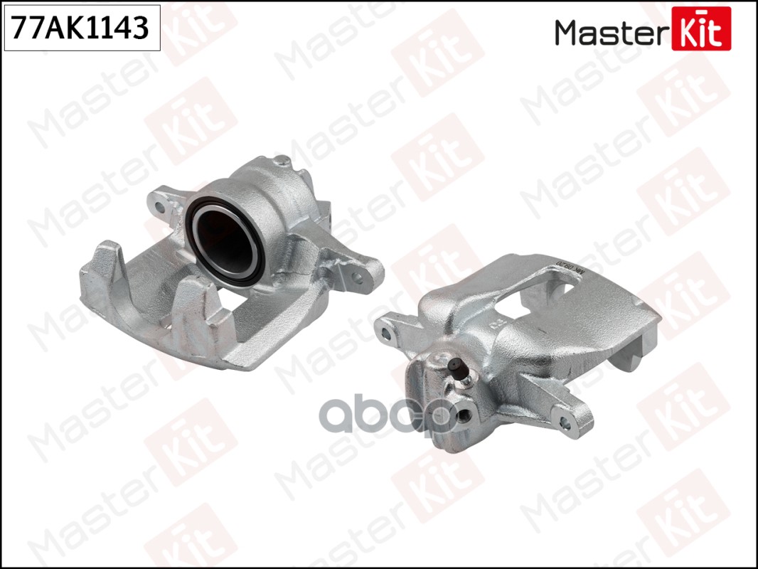 Тормозной суппорт перед. прав. Citroen C4 I (LC_) 2004 - 2013, Peugeot 307 CC (3B) 2003 - 2 MasterKit арт. 77AK1143