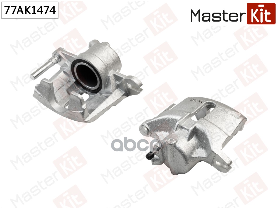 Суппорт тормозной перед. лев. Renault Kangoo(FC0/1_,FC0/1_),Symbol I(LB_) 97- MasterKit арт. 77AK1474