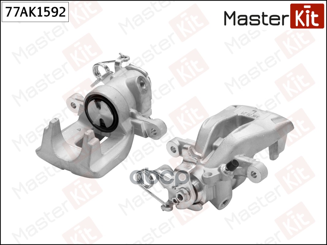 Суппорт тормозной зад.  лев. Peugeot 207 (WA_, WC_) 2006 - Masterkit 77AK1592 MasterKit арт. 77AK1592
