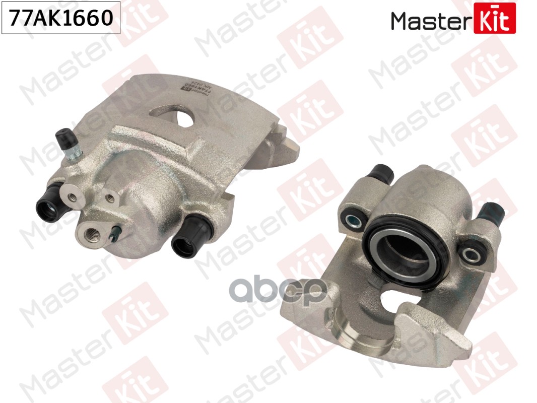 Тормозной суппорт перед. лев. Volkswagen POLO (9N_) 2001 - 2012 77AK1660 MasterKit арт. 77AK1660