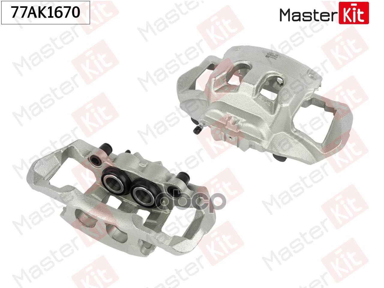 Суппорт тормозной перед. лев. VW Transporter VI(SGA,SGH),Multivan V(7HM,7HN,7HF,7EF) 03- MasterKit арт. 77AK1670