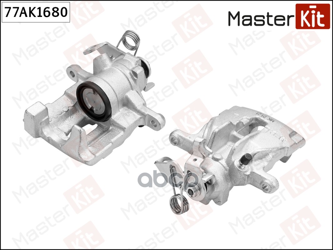 Суппорт тормозной зад.  лев. Volkswagen TRANSPORTER IV (70B, 70C, 7DB, 7DK, 70J, 70K, 7DC)  Masterkit 77AK1680 MasterKit арт....