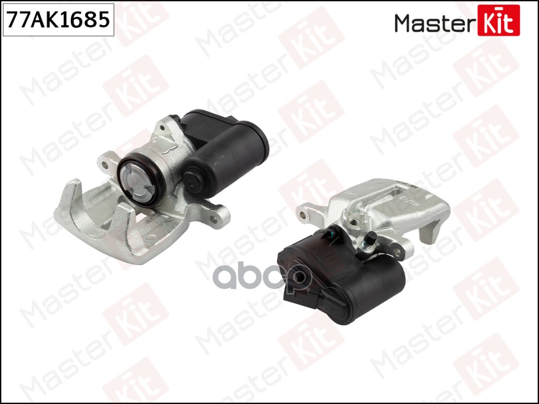 Суппорт тормозной зад. прав. Audi Q3(8UB,8UG) 11-18,VW Tiguan(5N_) 07- MasterKit арт. 77AK1685