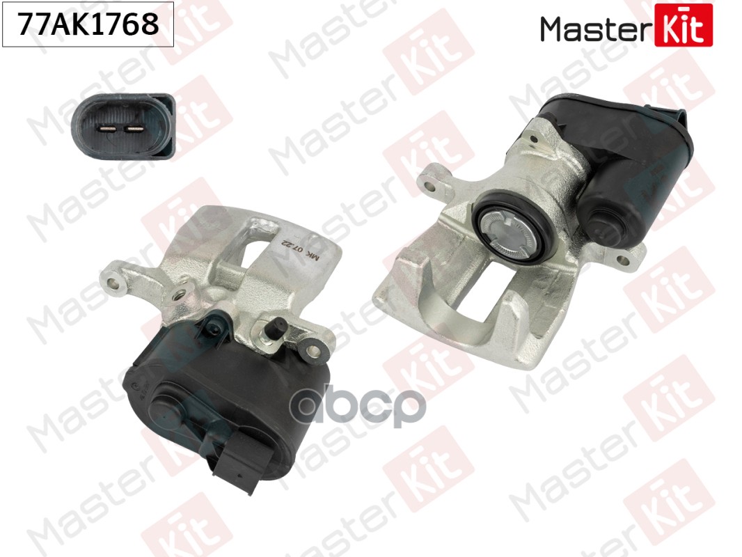 Суппорт тормозной задний левый Volvo S60 II (134) 2010 -/Ford S-MAX (WS) 2006 - 2014 77AK1768 MasterKit арт. 77AK1768