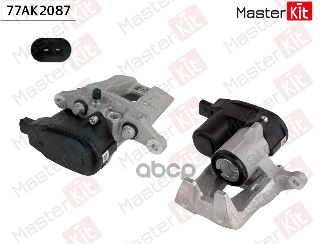 Тормозной суппорт зад. прав. Kia OPTIMA 2010 - 77AK2087 MasterKit арт. 77AK2087