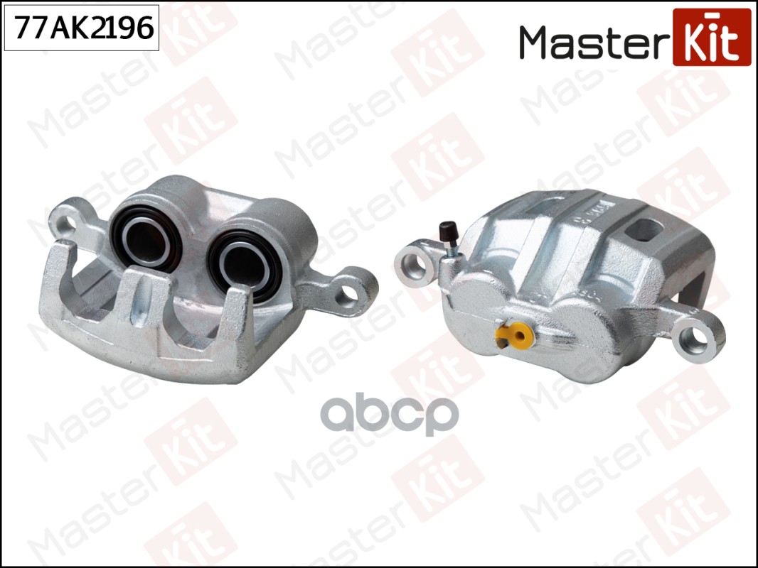 Суппорт тормозной перед. лев. Mitsubishi Outlander III(GG_W) 12-,Peugeot 4007(GP_) 07- MasterKit арт. 77AK2196
