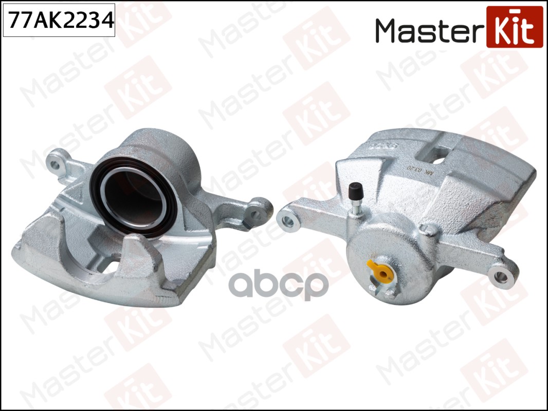 Суппорт тормозной перед. лев. Nissan Qashqai +2 I(J10,JJ10),X-Trail(T31,T32_) 06- MasterKit арт. 77AK2234