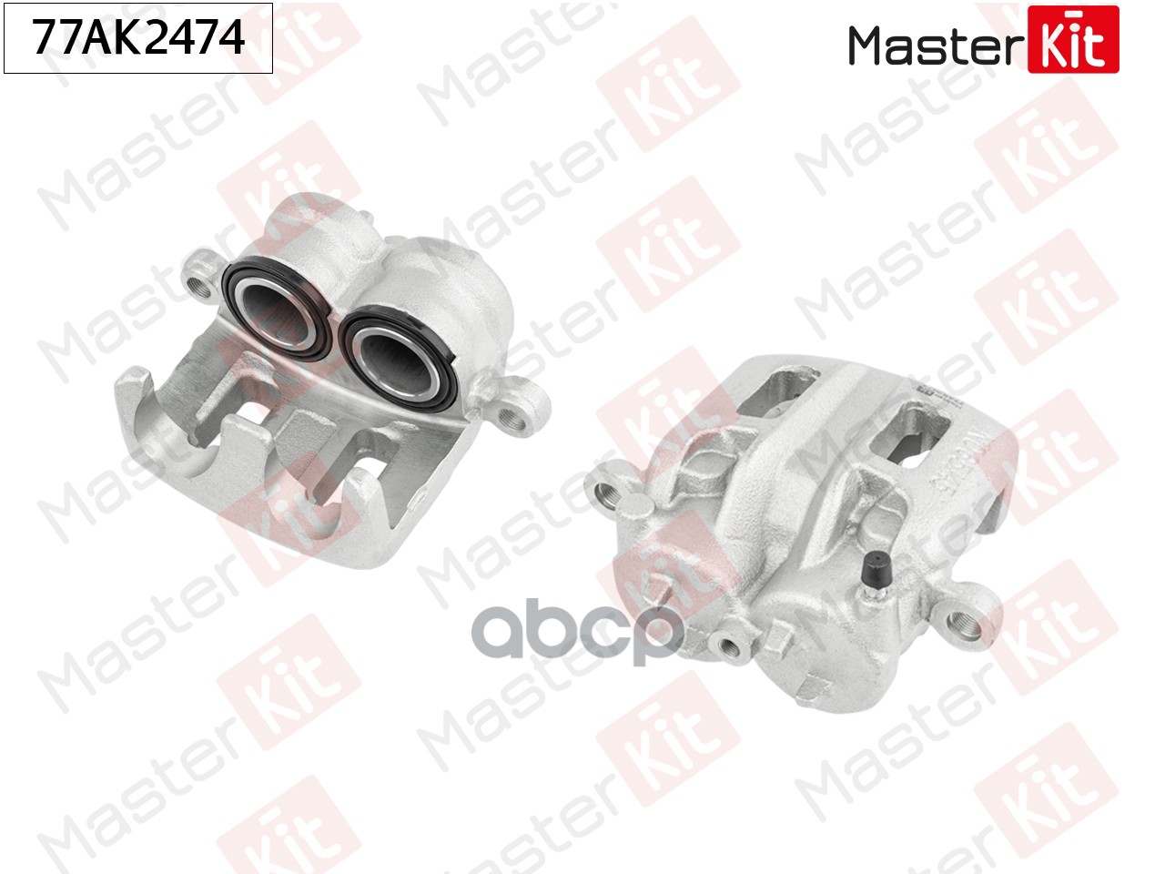 Суппорт тормозной перед. прав. Mitsubishi PAJERO IV (V8_W, V9_W) 2006 - 77AK2474 MasterKit арт. 77AK2474