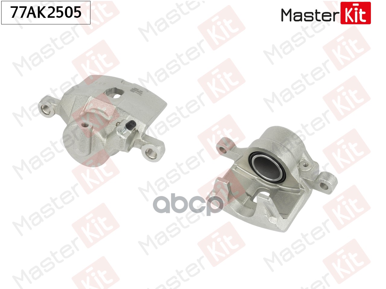 Тормозной суппорт перед. лев. Mitsubishi L 200 (K7_T, K6_T) 1996 - 2007 MasterKit арт. 77AK2505