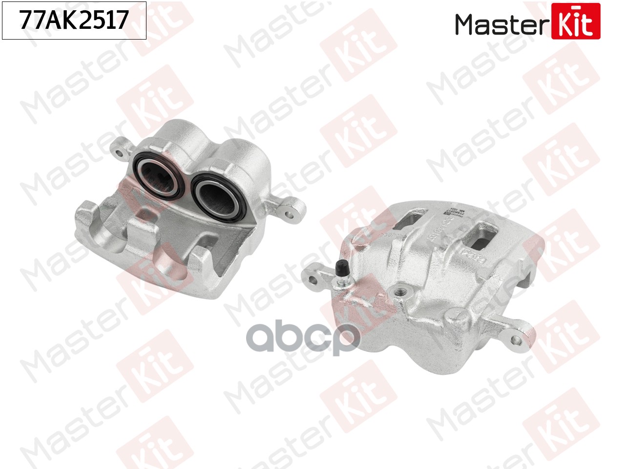 Суппорт тормозной перед. лев. Chevrolet Captiva(C100,C140) 06-,Opel Antara(L07) 06- MasterKit арт. 77AK2517