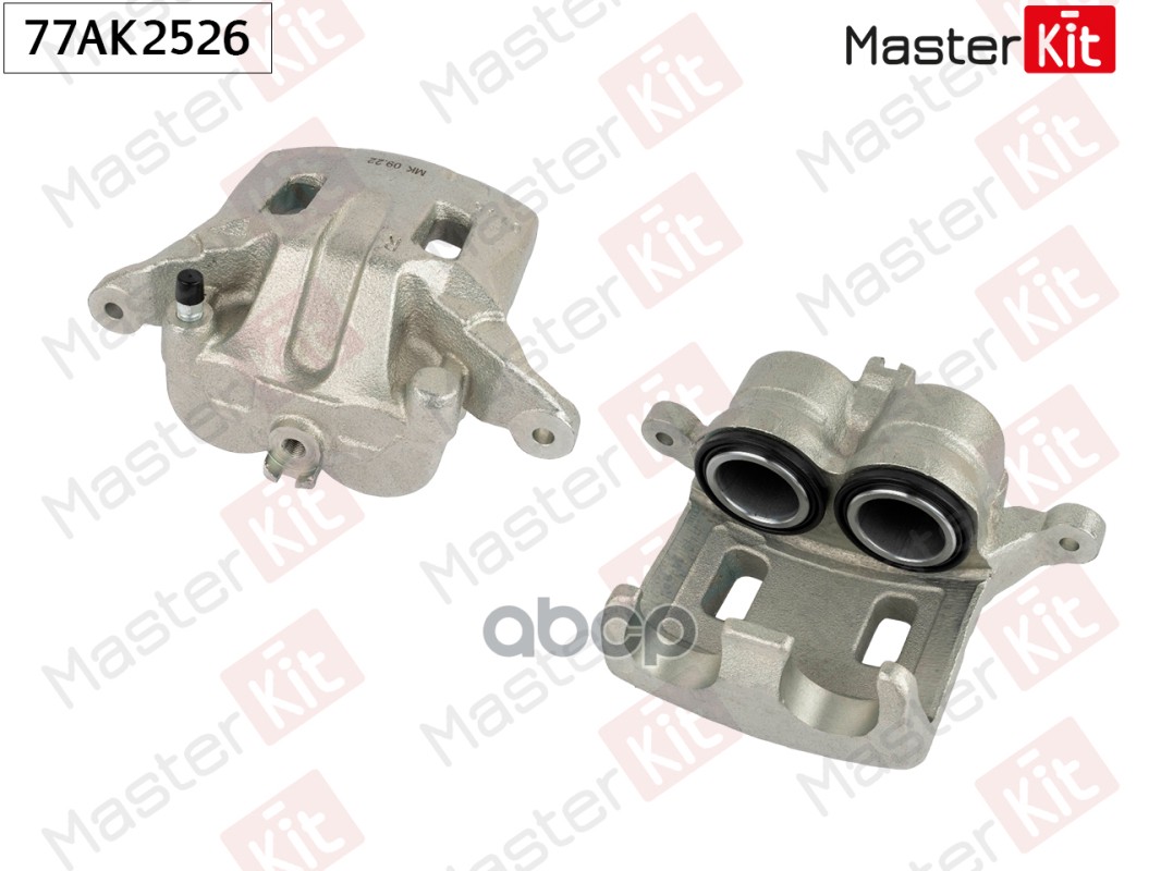 Суппорт тормозной перед. прав. Nissan NP300 Navara(D40),Pathfinder III(R51) 04- MasterKit арт. 77AK2526