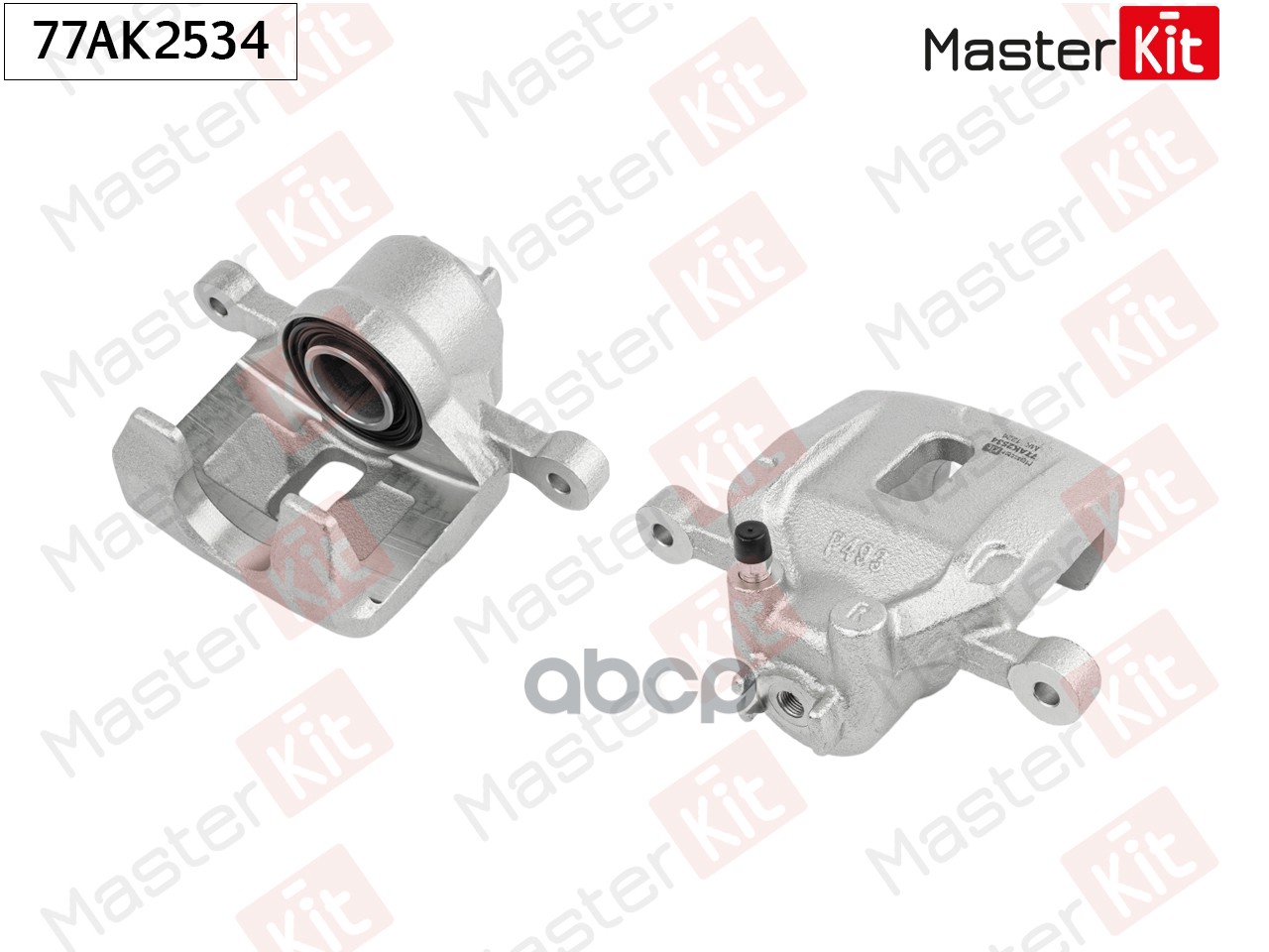 Суппорт тормозной задний правый Hyundai H-1 Travel (TQ) 2008 - 77AK2534 MasterKit арт. 77AK2534