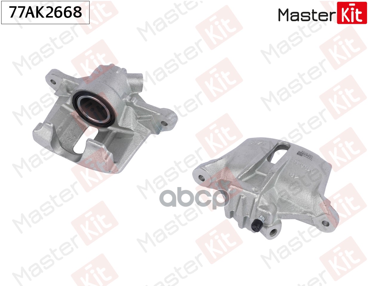 Суппорт тормозной перед. прав. Peugeot 206(2B,2S,2A/C,2E/K),206+(2L_,2M_) 98- MasterKit арт. 77AK2668