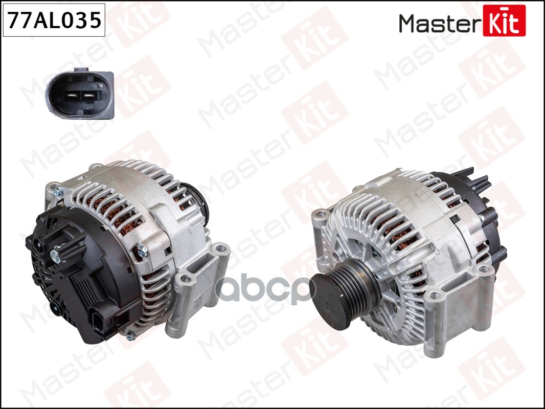 Генератор  MERCEDES SPRINTER 06-09 (14V 180A) Masterkit MasterKit арт. 77AL035