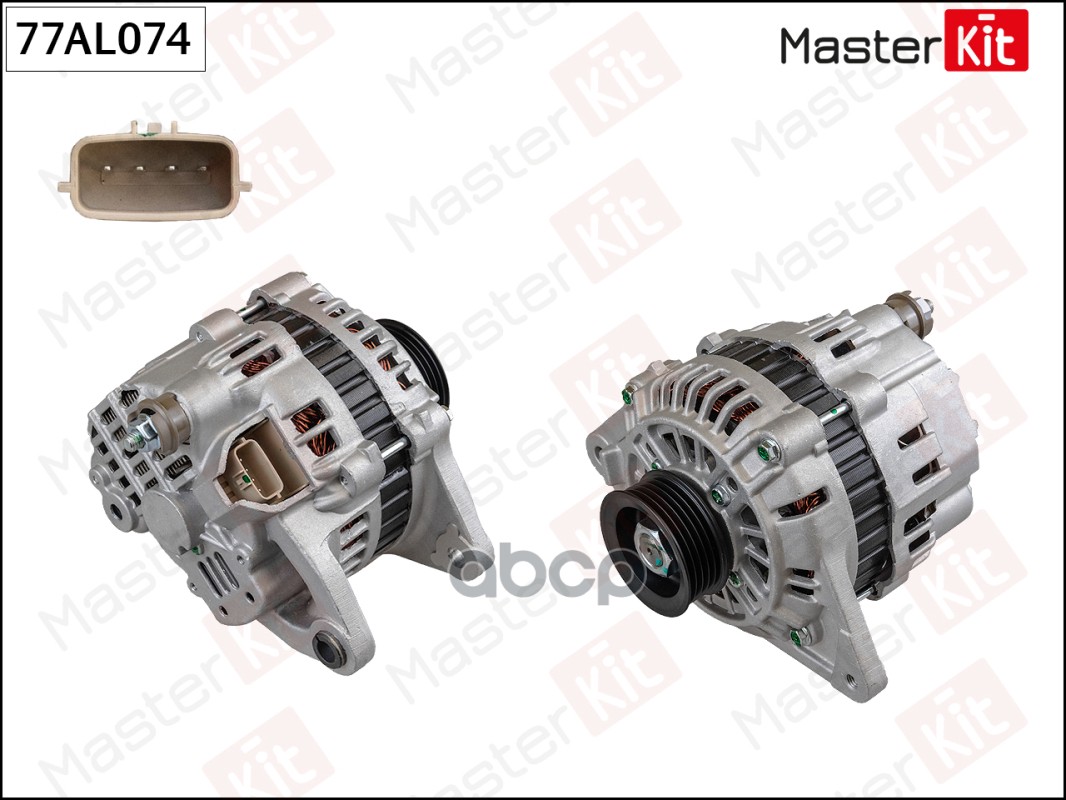Генератор  MITSUBISHI LANCER 03- (12V 80A) Masterkit MasterKit арт. 77AL074