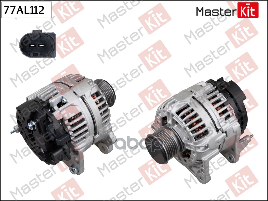 Генератор AUDI,VW 1.6TDi,1.9TDi,2.0TDi 05- 77AL112 MasterKit арт. 77AL112