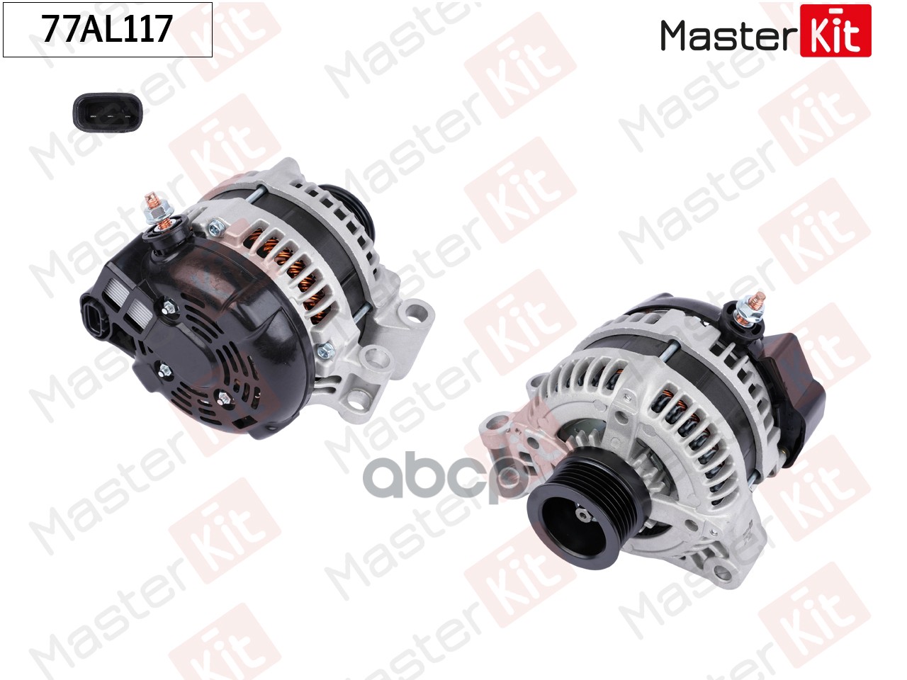 Генератор  RANGE ROVER III SPORT 4.2 4.4 06-13 77AL117 MasterKit арт. 77AL117