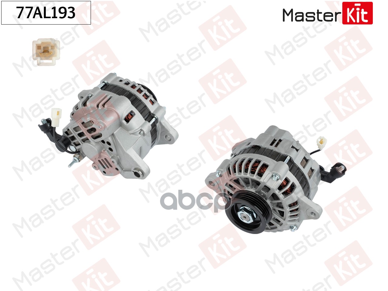 Генератор GREAT WALL DEER/SAFE/SAILOR GA491QE (2контакта) 77AL193 MasterKit арт. 77AL193