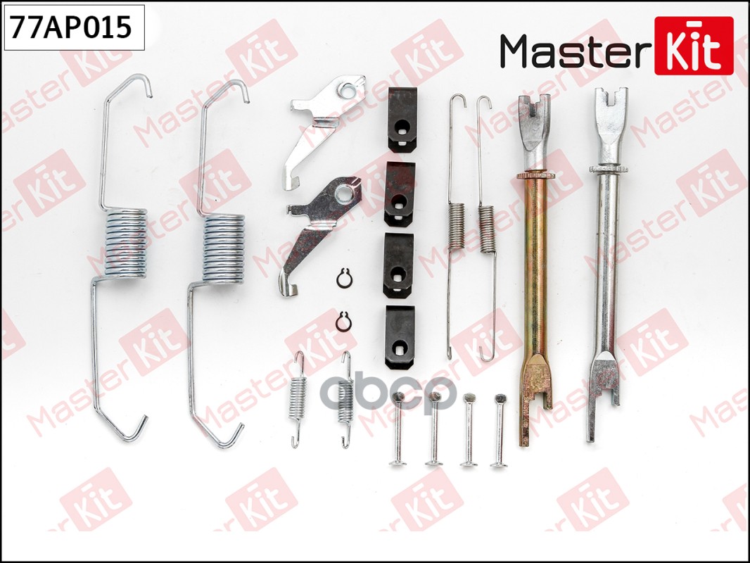 Комплект установочный барабанных колодок MITSUBISHI L200 05-14 MasterKit арт. 77AP015