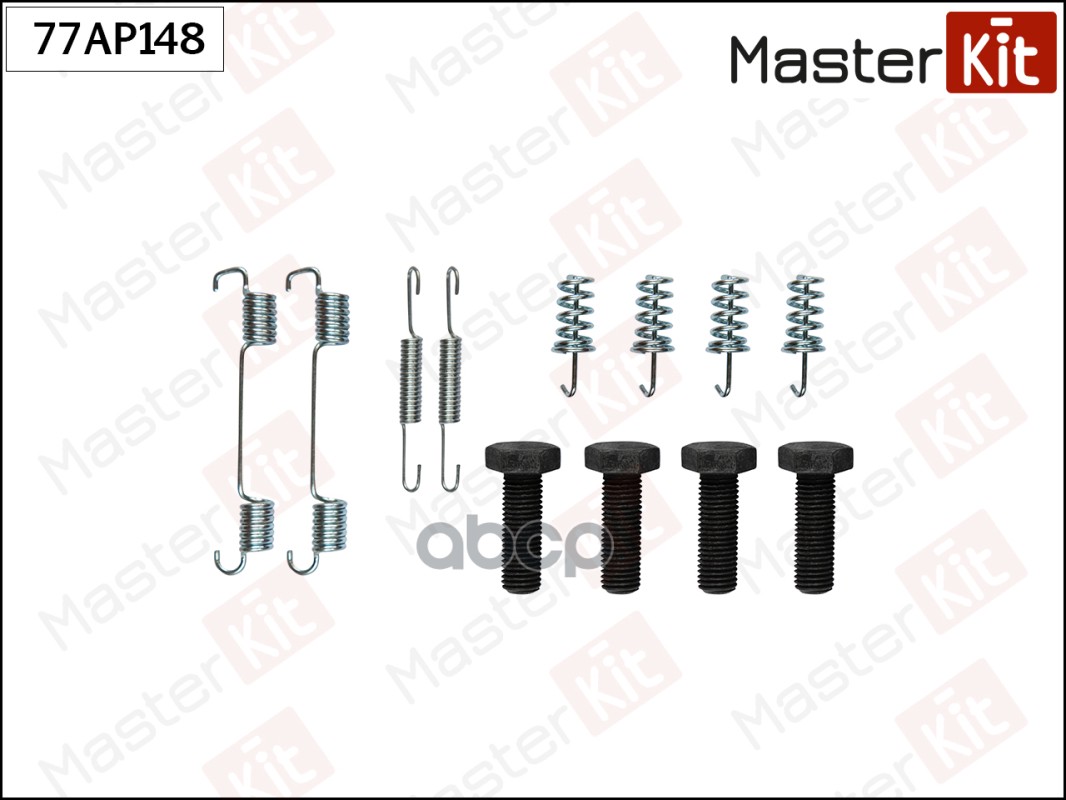 Комплект установочный тормозных колодок Mercedes-Benz 77ASP211 MasterKit арт. 77AP148