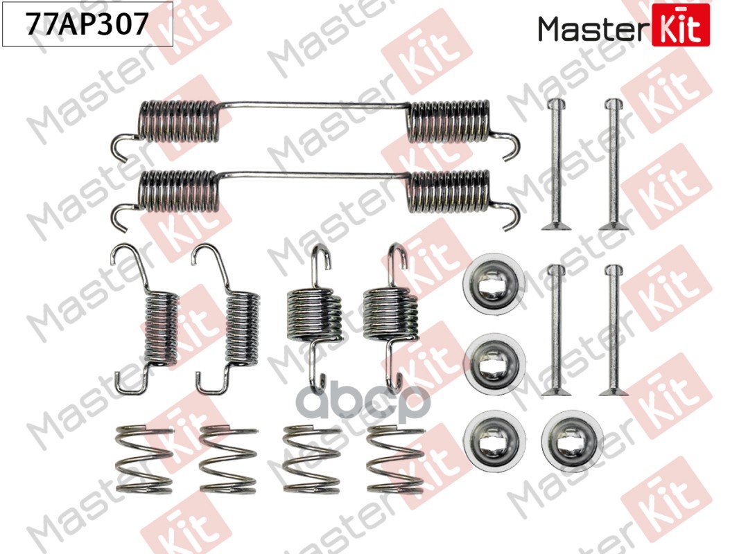 Комплект установочный барабанных колодок Land Rover RANGE ROVER II (P38A) 1994 - 2002 Masterkit MasterKit арт. 77AP307