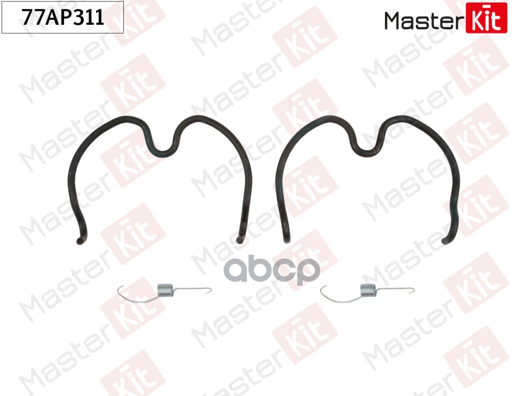 Комплект установочный барабанных колодок OPEL AGILA (B) (H08) 2008 - 2014 MasterKit арт. 77AP311