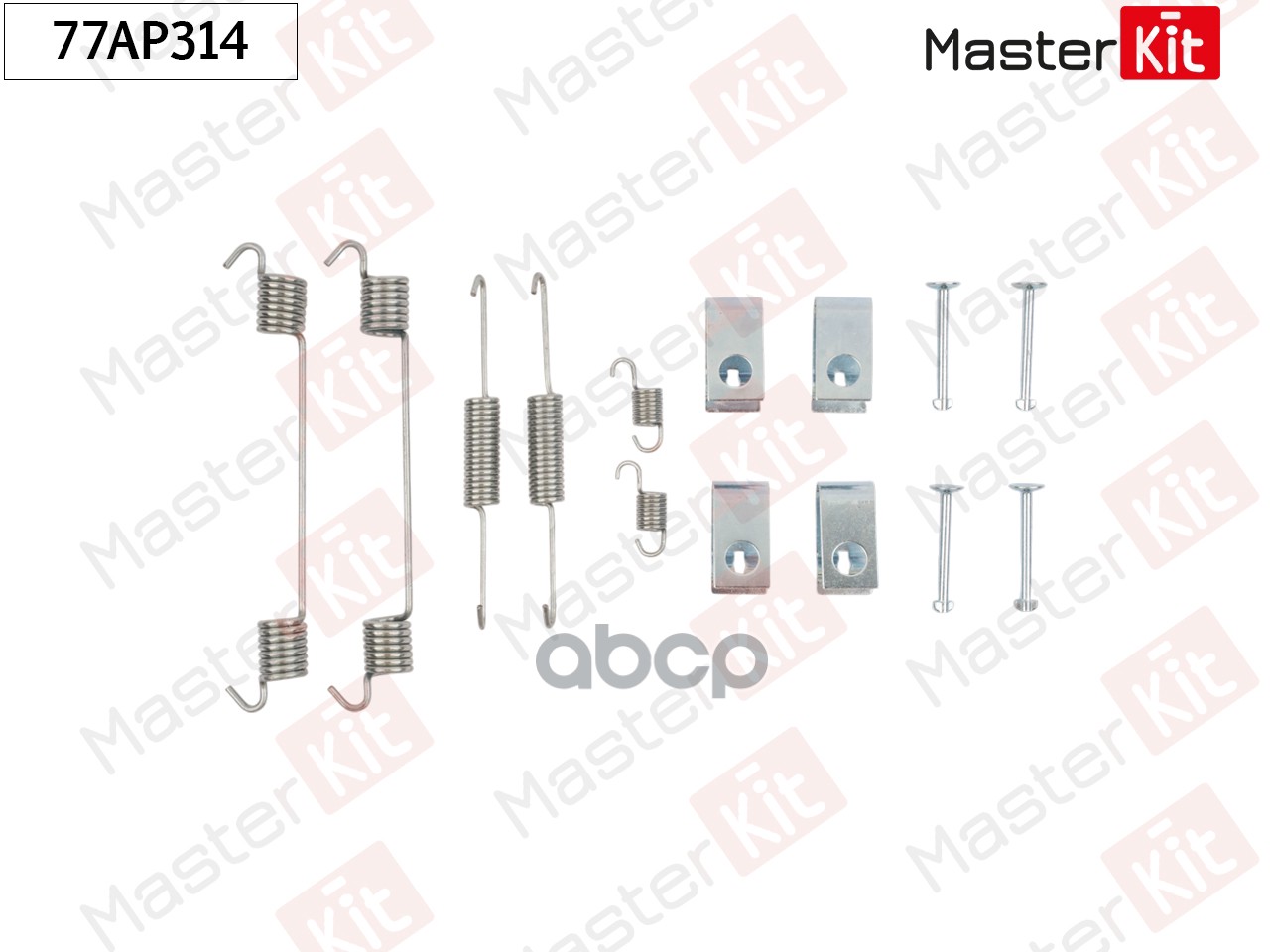 77AP314 Комплект установочный барабанных колодок Suzuki VITARA (ET) 2003 - 2005 MasterKit арт. 77ap314