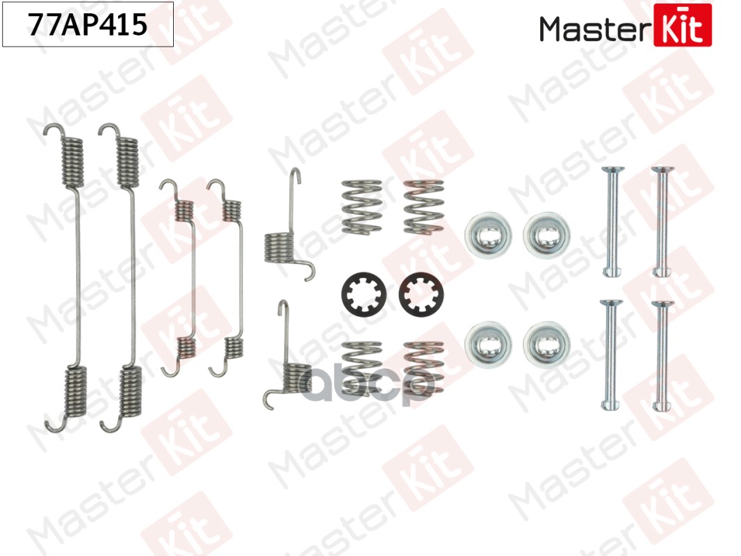 Комплект установочный барабанных колодок Peugeot EXPERT (224_) 1995 - 2006 MasterKit арт. 77AP415