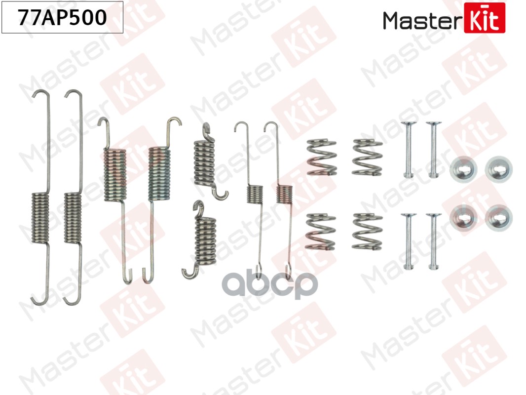 Комплект установочный барабанных колодок Ford SIERRA (GBG, GB4) 1987 - 1993 MasterKit арт. 77AP500