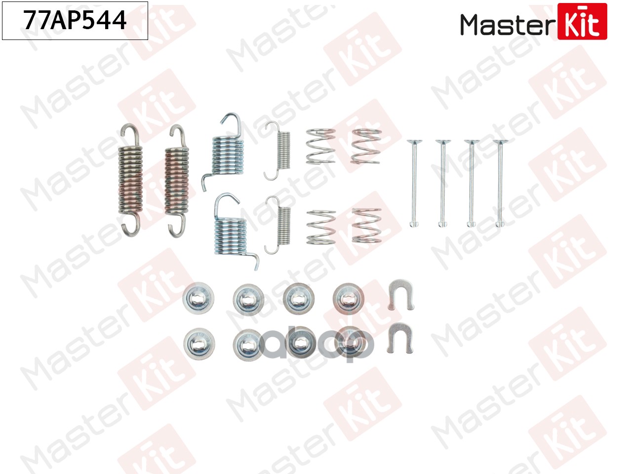 Комплект установочный барабанных колодок Toyota HILUX VI (_N1_) 1994 - 2006 MasterKit арт. 77AP544