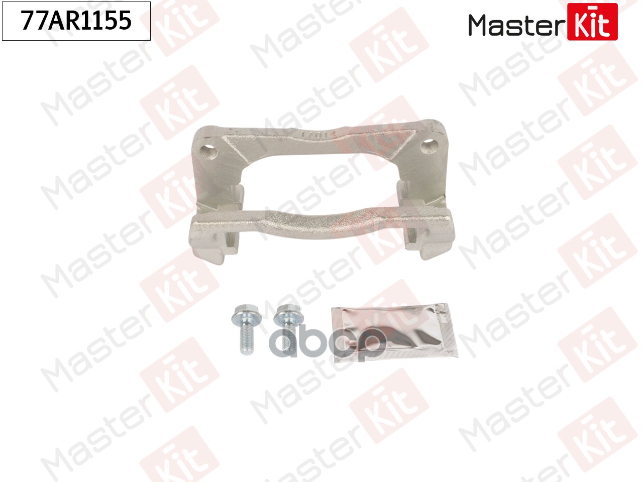 Скоба тормозного суппорта пер.  OPEL AGILA B 2008-/SUZUKI SWIFT 2004- 77AR1155 MasterKit арт. 77AR1155