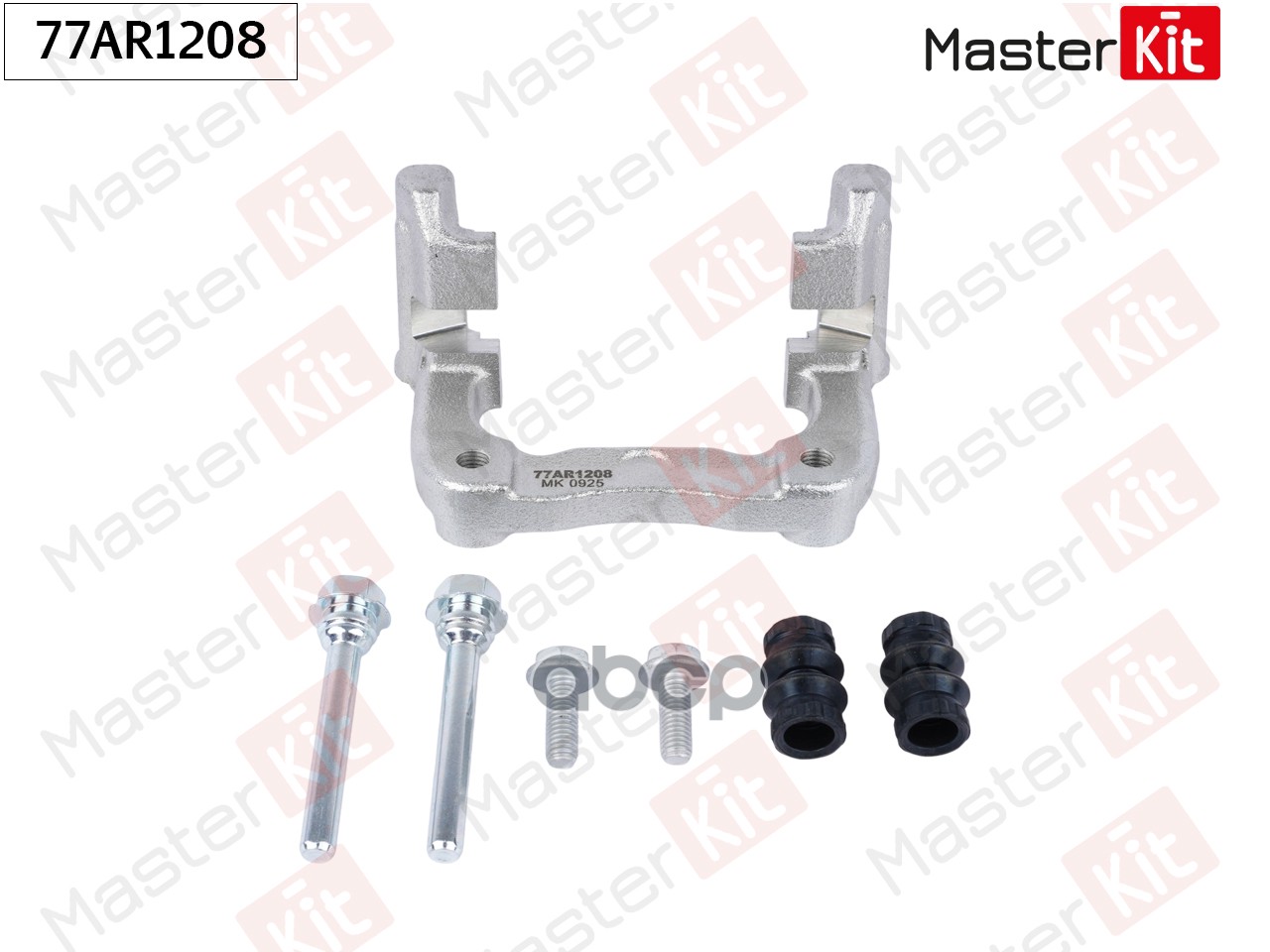 77AR1208 Скоба тормозного суппорта зад. лев. VW GOLF IV (1J1) 1997-2007/SKODA FABIA I (6Y2) 1999- MasterKit арт. 77ar1208