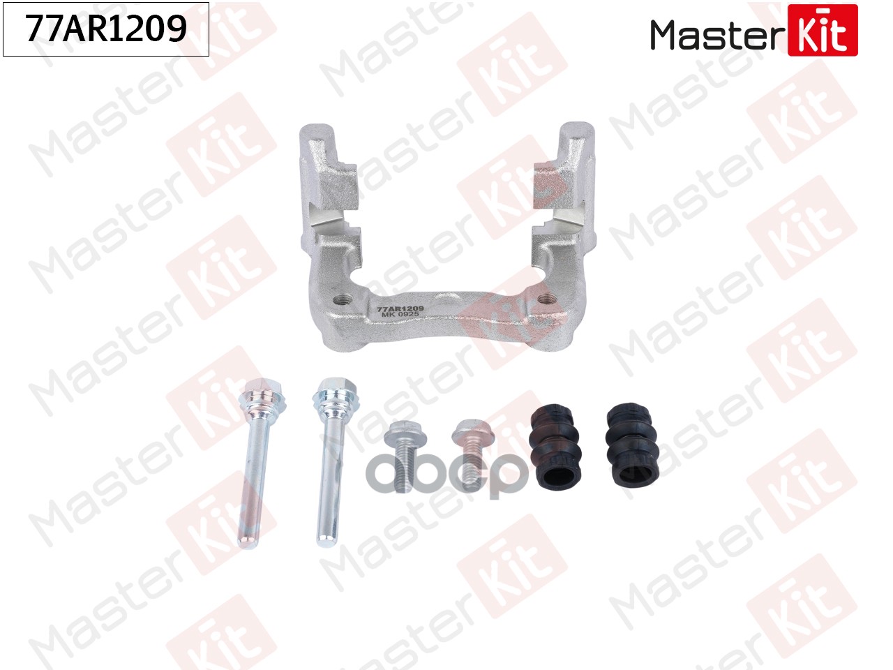 Скоба тормозного суппорта зад. прав. VW GOLF IV (1J1) 1997-2007/SKODA FABIA I (6Y2) 1999- MasterKit арт. 77AR1209