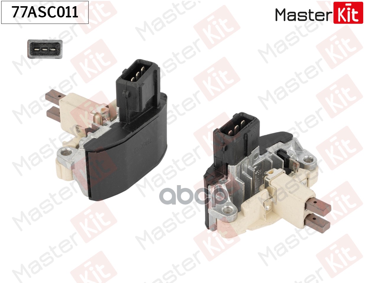 77ASC011 Регулятор напряжения генератора BMW E46/E39/E53 MasterKit арт. 77asc011