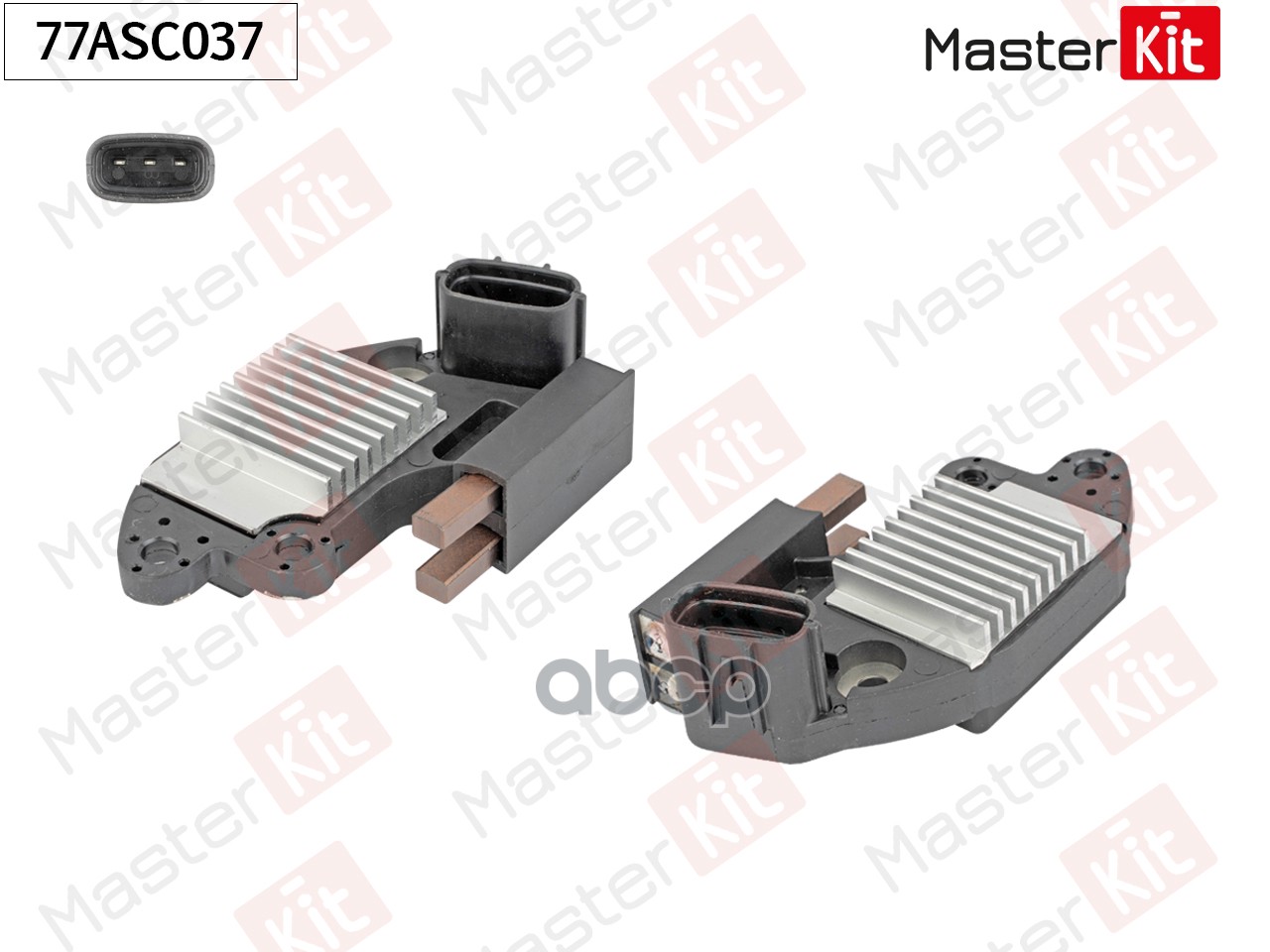 77ASC037 Регулятор напряжения генератора GEELY MK MasterKit арт. 77asc037