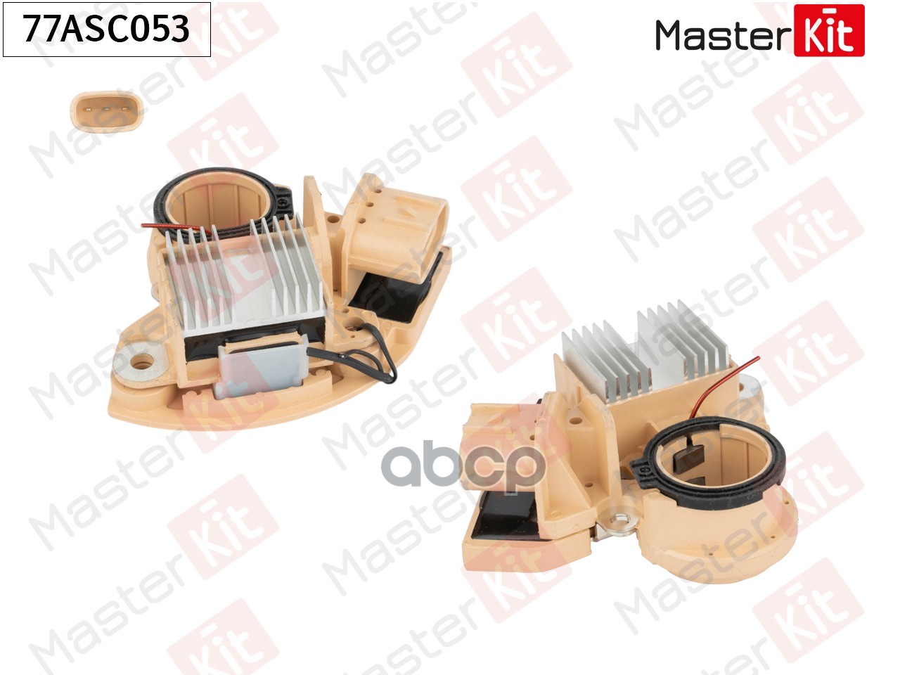 Регулятор напряжения генератора  MAZDA 3, 6, CX-7 77ASC053 MasterKit арт. 77ASC053