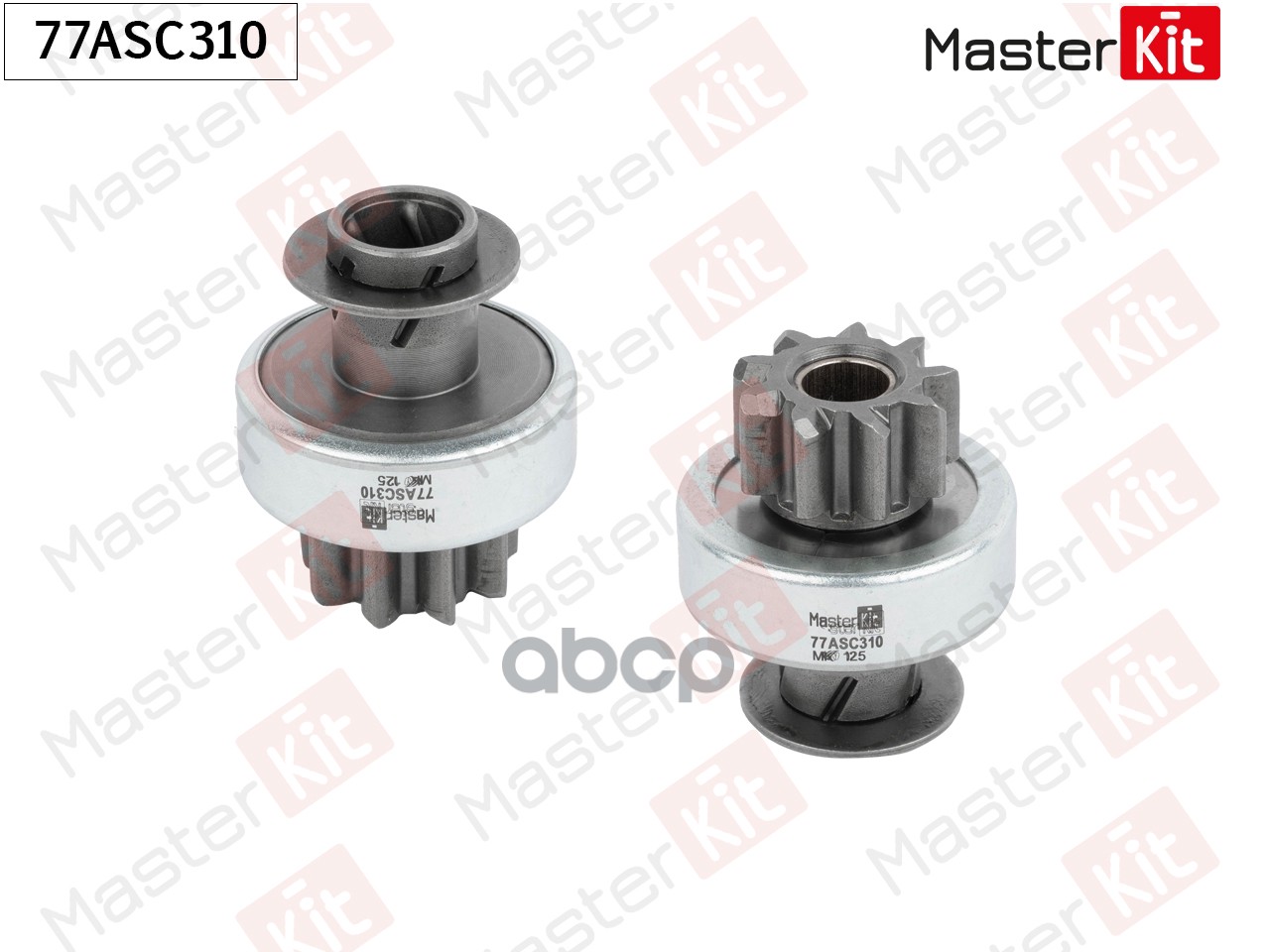 Бендикс стартера Honda Civic VII(ES,ET) 00-06,Toyota Corolla(_E10_) 91-99 MasterKit арт. 77ASC310