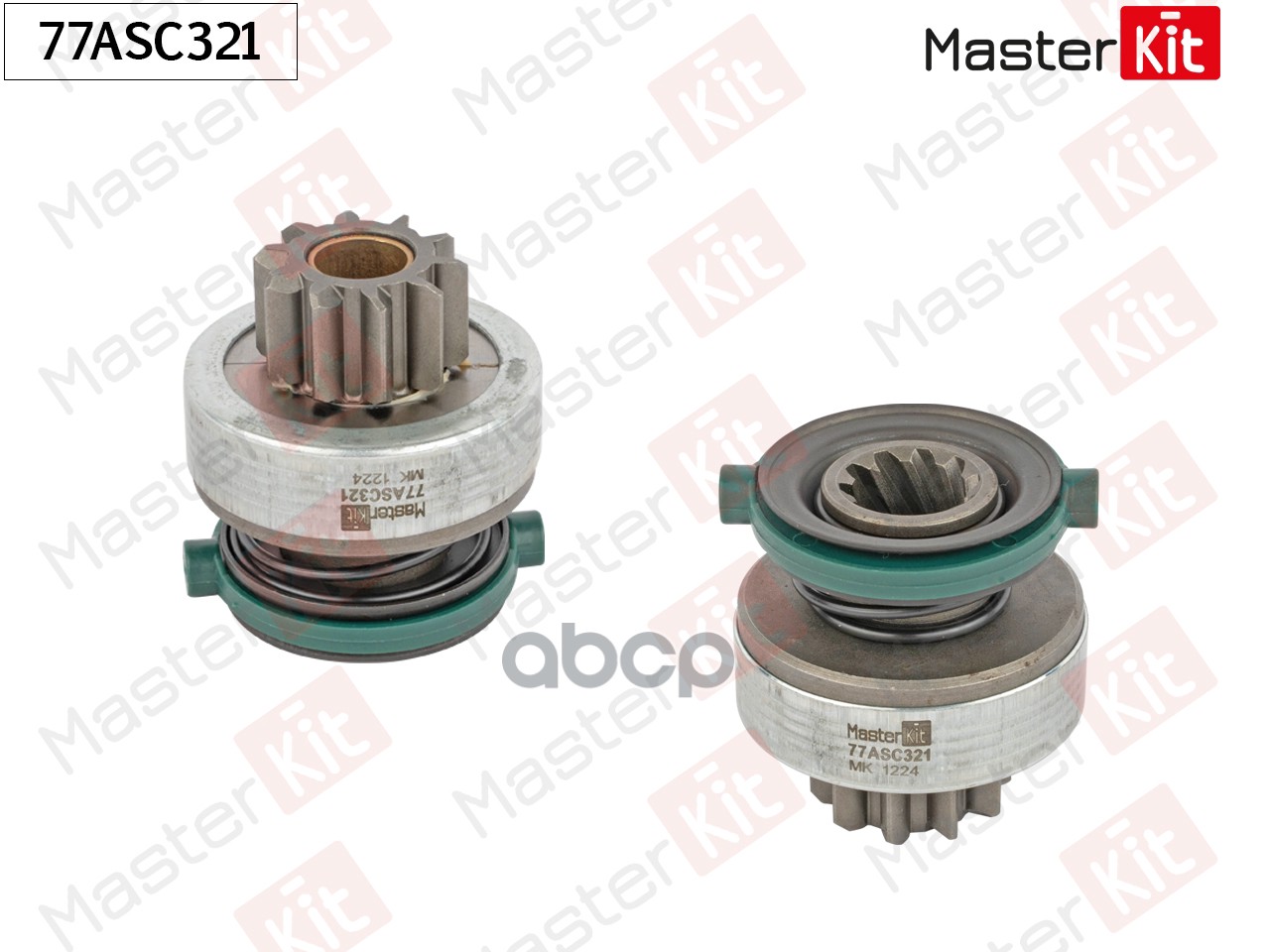 Бендикс стартера MB A-Class(W168,W169),B-Class(W245),E-Class(W210),Vaneo(414) 95-12 MasterKit арт. 77ASC321