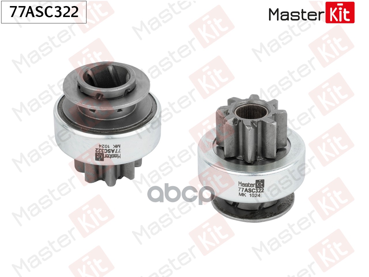 77ASC322 Бендикс стартера HYUNDAI/KIA/CHEVROLET MasterKit арт. 77asc322