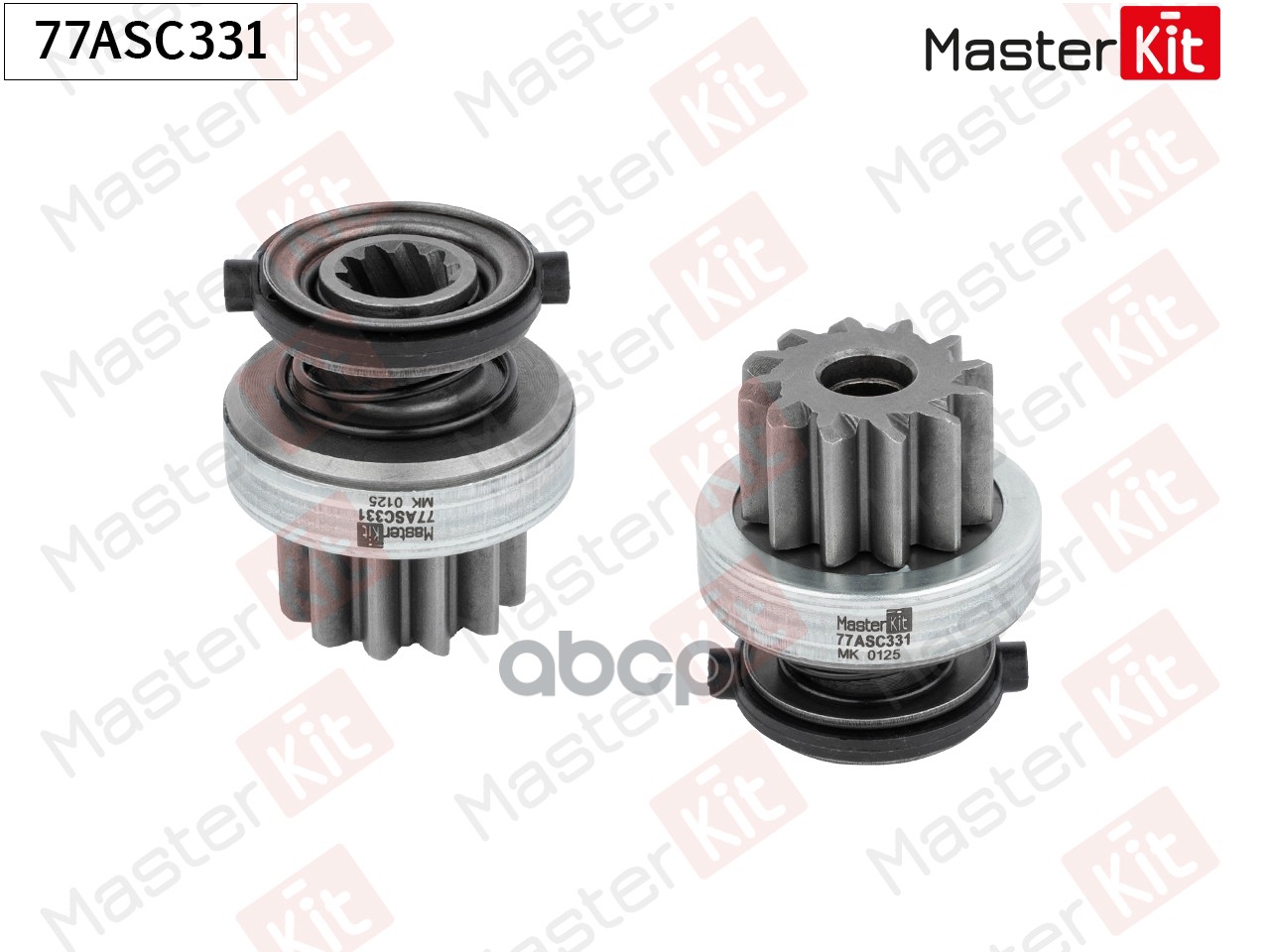Бендикс стартера Citroen Jumper III 06-,Fiat Ducato(250_,290_) 06-,Ford Transit(FA_ _) 06- MasterKit арт. 77ASC331