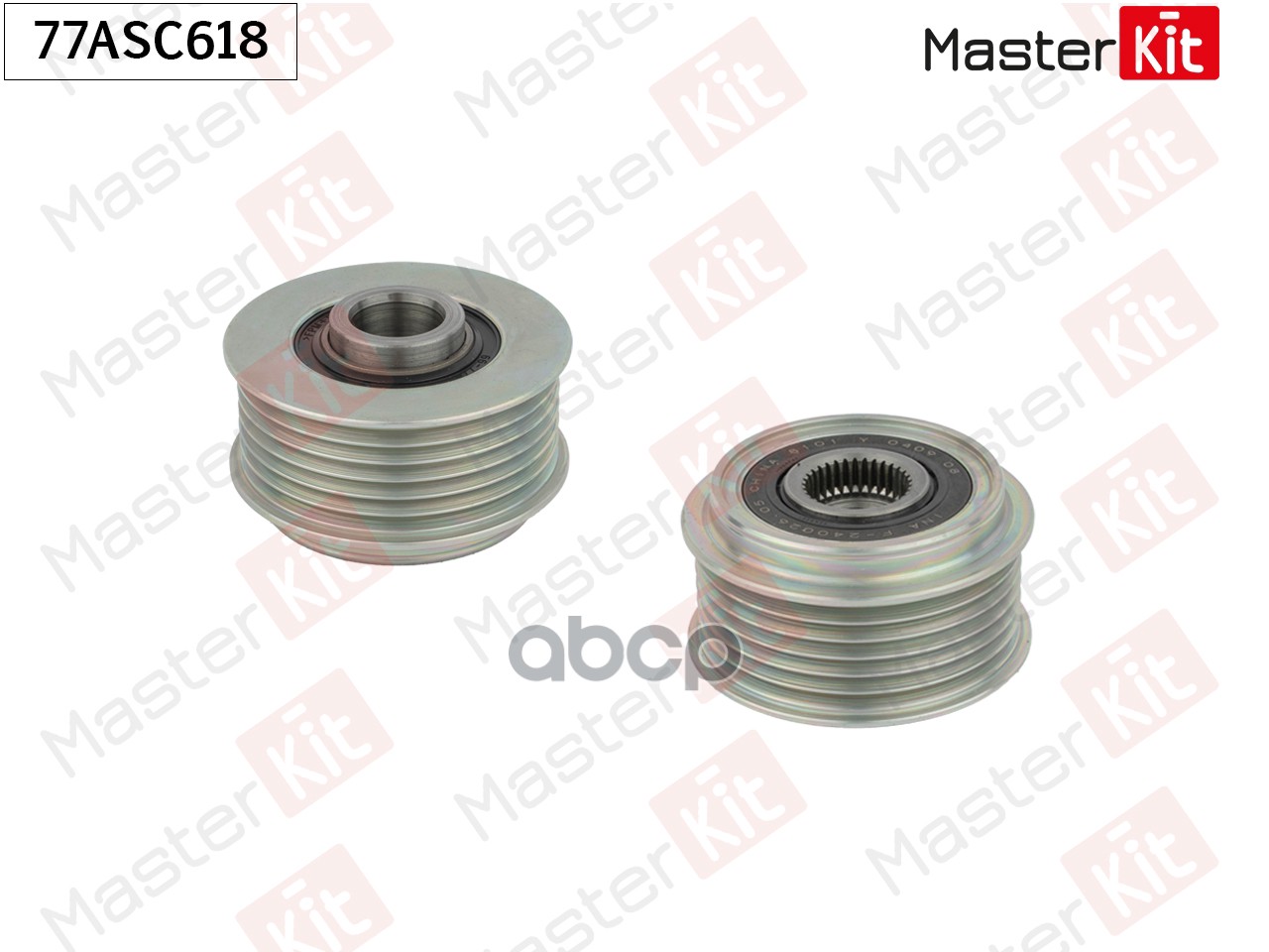 77ASC618 Шкив генератора HYUNDAI ix35  KIA OPTIMA MasterKit арт. 77asc618